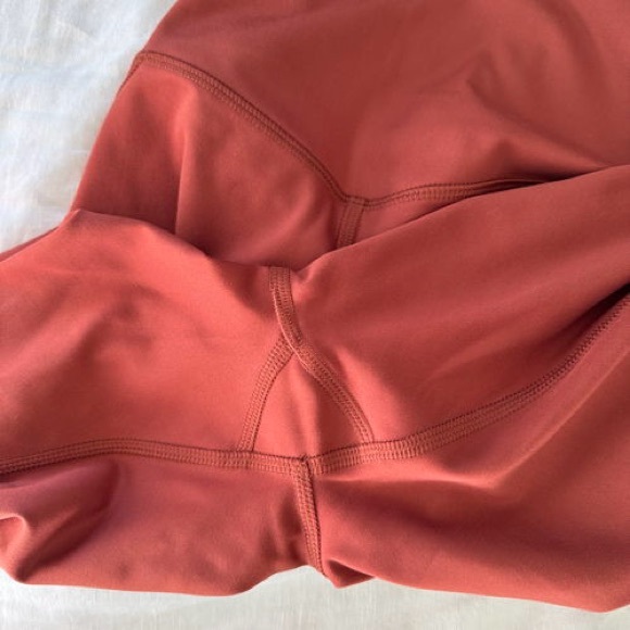 Girlfriend Collective High-Rise 3/4 Leggings (Sedona) - Picture 9 of 10